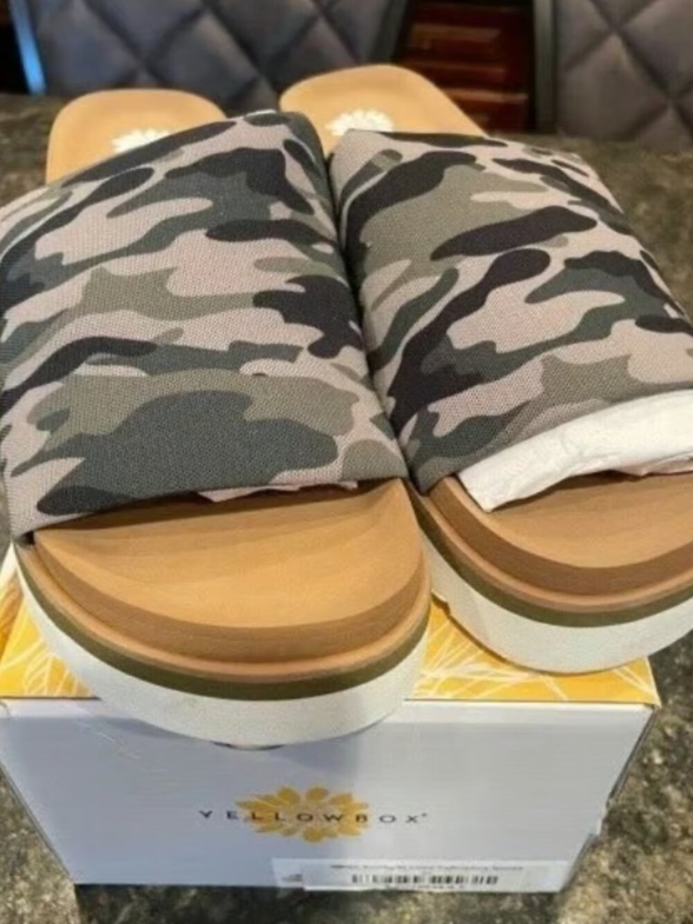Yellow Box Womens Temera Camo